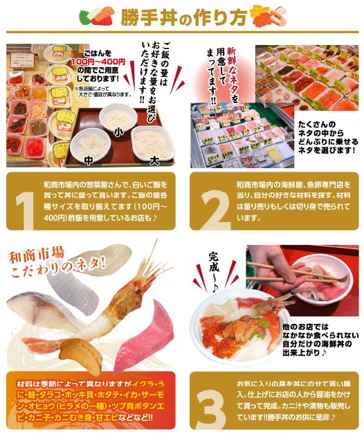 勝手丼