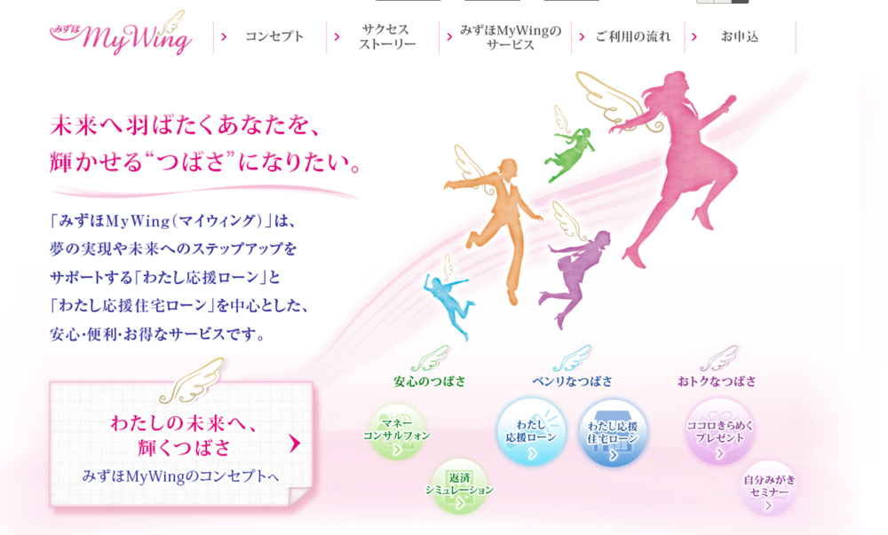 Mywingスクショ