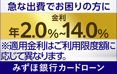 みずほ銀行カードローン